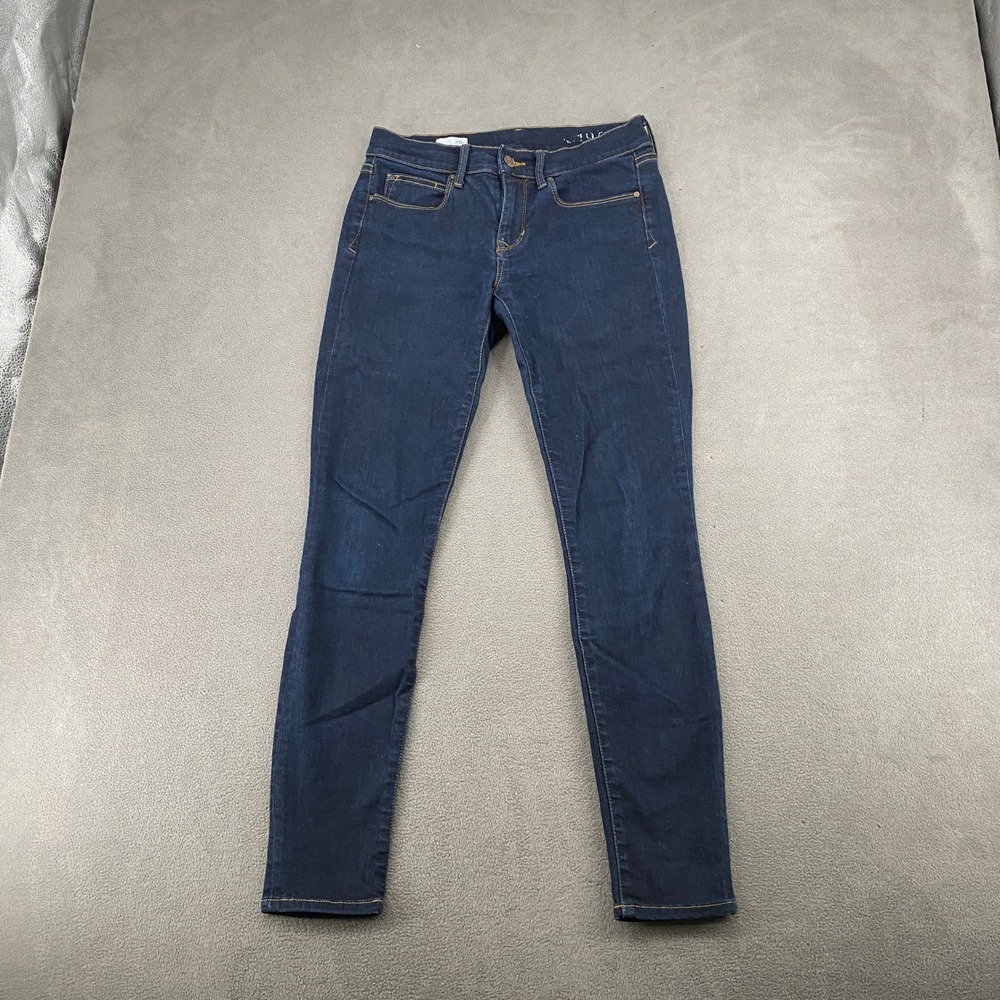 Gap 1969 Legging Jean Rinse Dark Wash Skinny Denim 26r 249255-00 Fall 2013